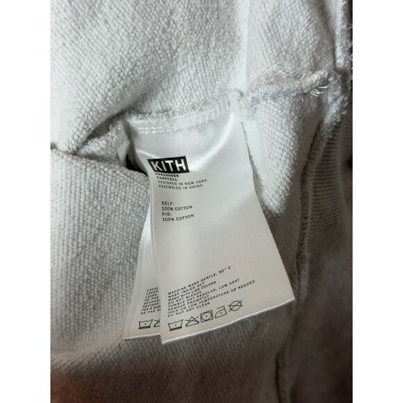 Kith Nelson Collared Pullover 'Light Heather Grey' - Picture 4 of 5